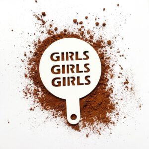 Coffee Stencil GIRLS